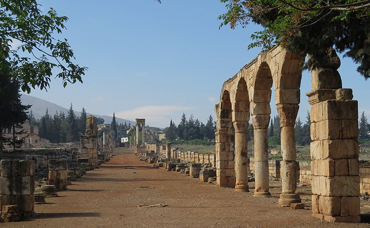 Anjar Cardo Maximus from the northern gate