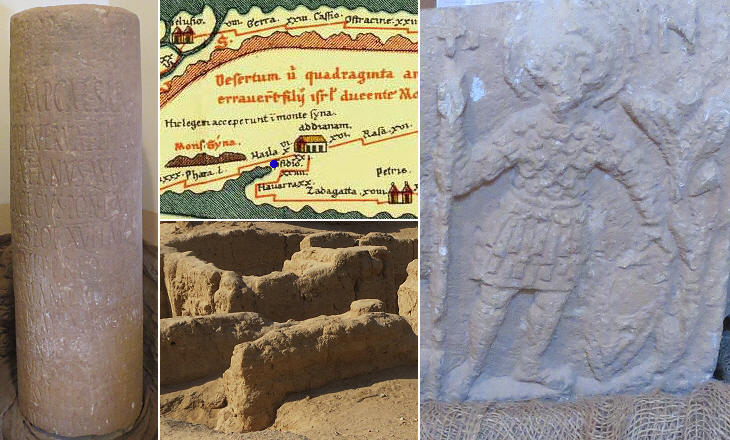 milestone column of Via Traiana