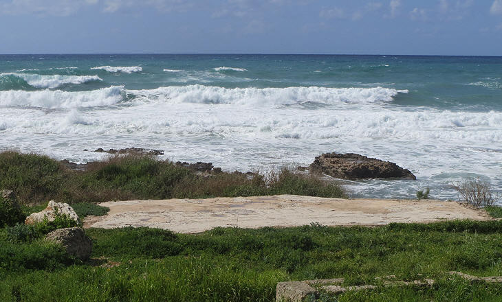 Floor of a synagogue