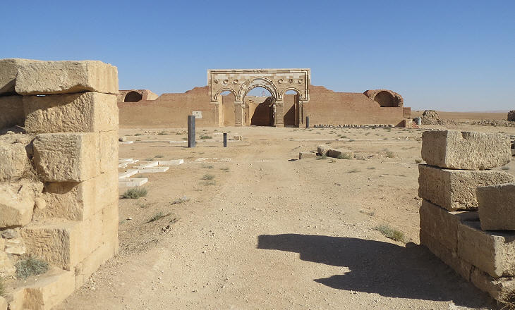 View from the main entrance