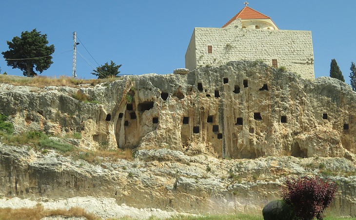 Amioun rock tombs