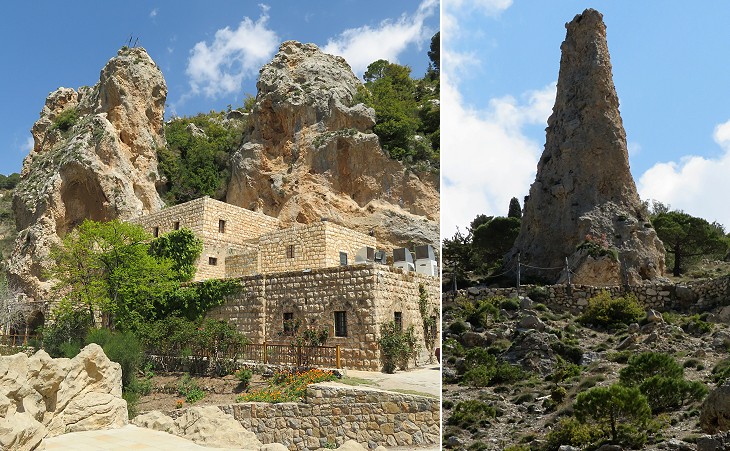 Gibran house and Phoenician tomb