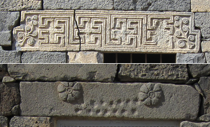 decorated stones