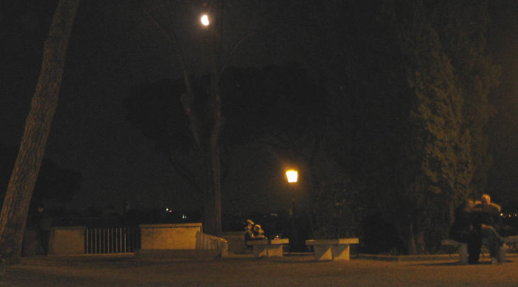 Terrace on the rear of S. Maria d'Aracoeli