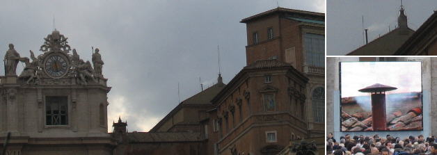 The white smoke signal