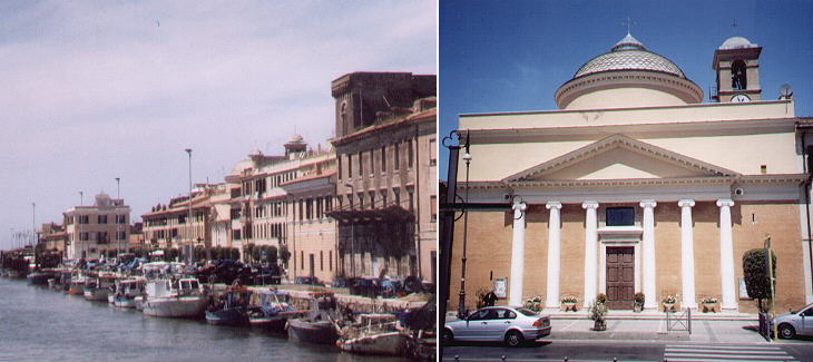 Fiumicino and S. Maria della Salute