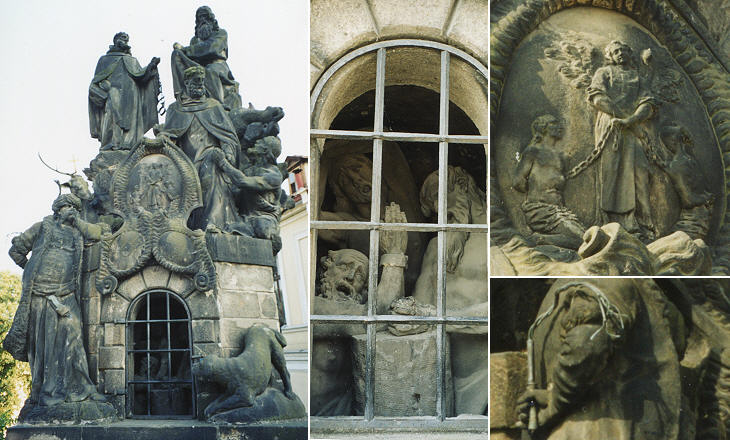 27) Saints John of Matha, Felix of Valois and Ivo (F. M. Brokoff, 1714)