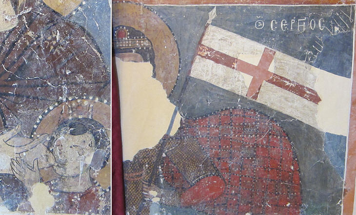 Detail of Virgin Mary and Child'