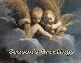 Pensive angels by Guido Reni