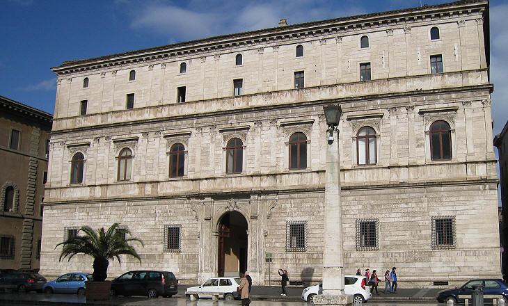 Palazzo Giraud today Torlonia