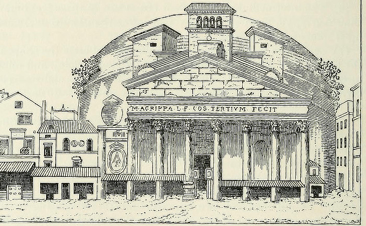 The Pantheon in 1625
