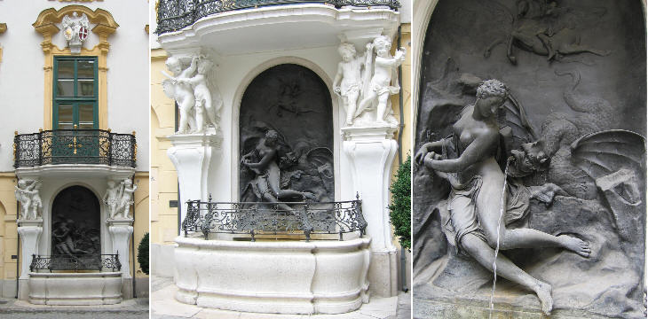 Andromeda-Brunnen in Altes Rathaus
