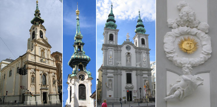 Stittkirche and Mariahilferkirche today