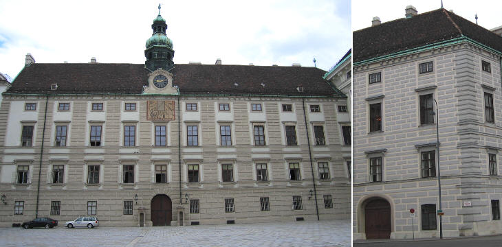 Amalientrakt in Hofburg