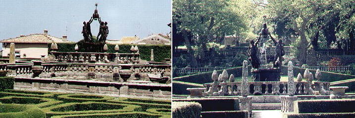 Main fountain