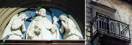 S. Domenico and a little gothic balcony