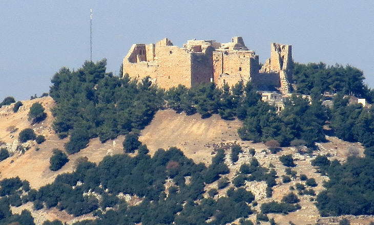 J. L. Burckhardt's Jordan Ajlun Castle and Pella