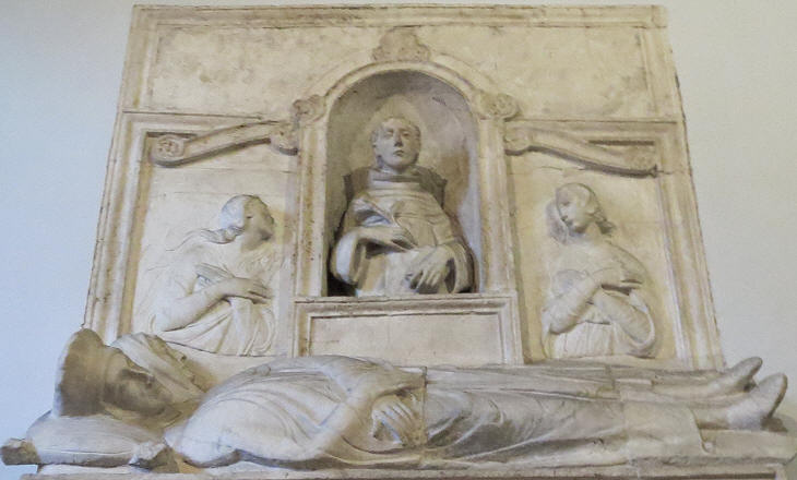 SS. Filippo e Giacomo: monument to Matteo and Elisabetta Geraldin