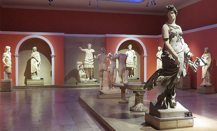 Hall of the Emperors from Perge