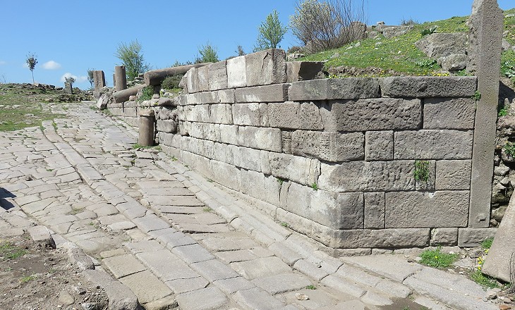 Paved East-West Street