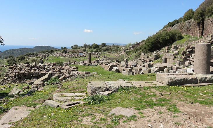 Agora seen from the bouleuterion