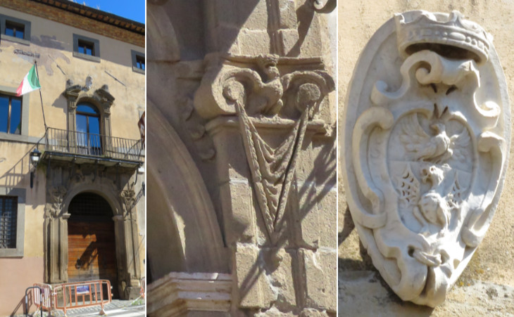 Palazzo Borghese: details