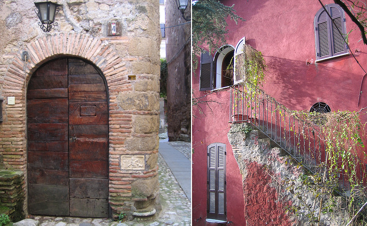 Strolling in Capena in 2008