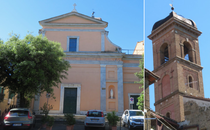 (left) Parish church (S. Giovanni Battista)