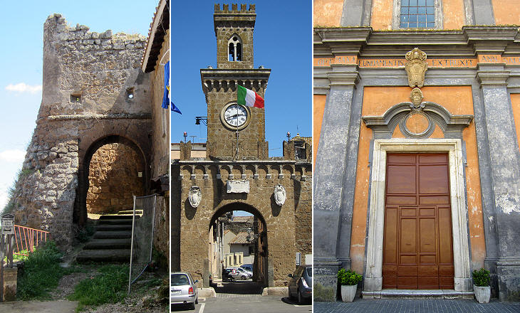 Entrance to the older part of the town