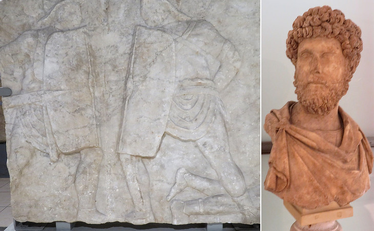 Relief and bust