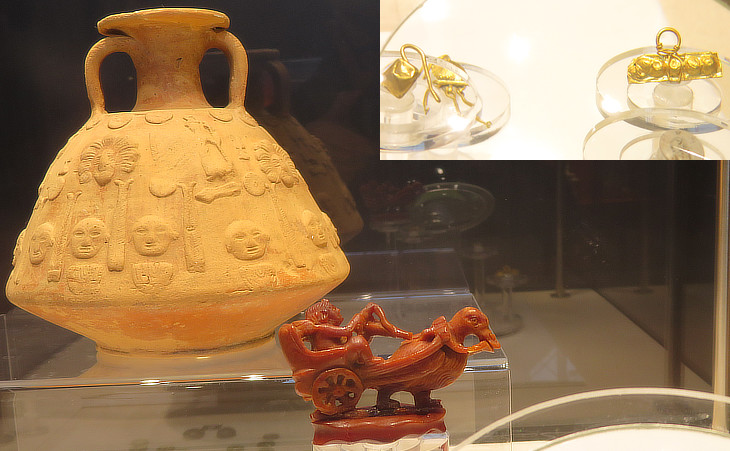 Objects from Roman tombs