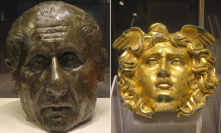 Emperor Decius Head of Medusa
