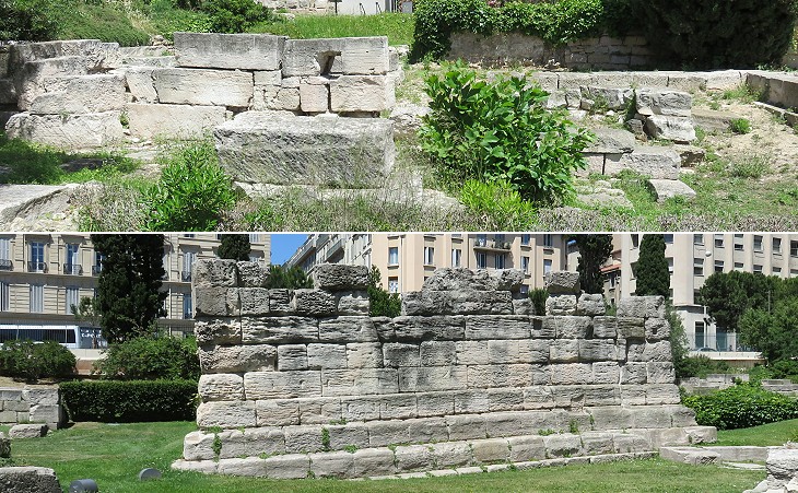 Southern tower and late wall