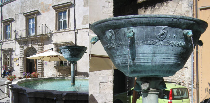 Central fountain