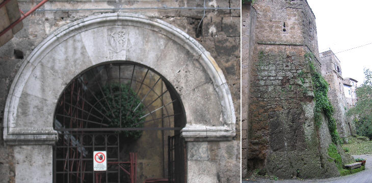 Detail of the fortress portal
