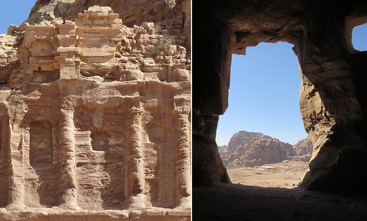 detail of its upper right end