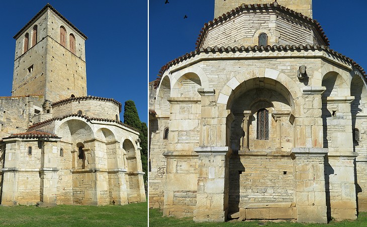 Saint-Just-de-Valcabrère: apse and bell tower