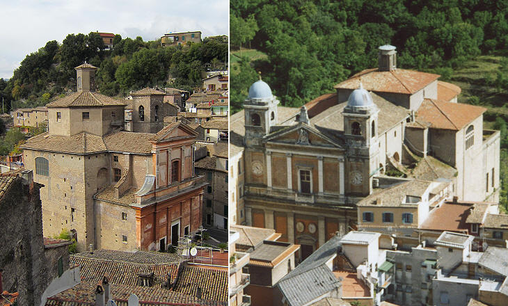 (left) S. Maria della Valle; (right) S. Andrea