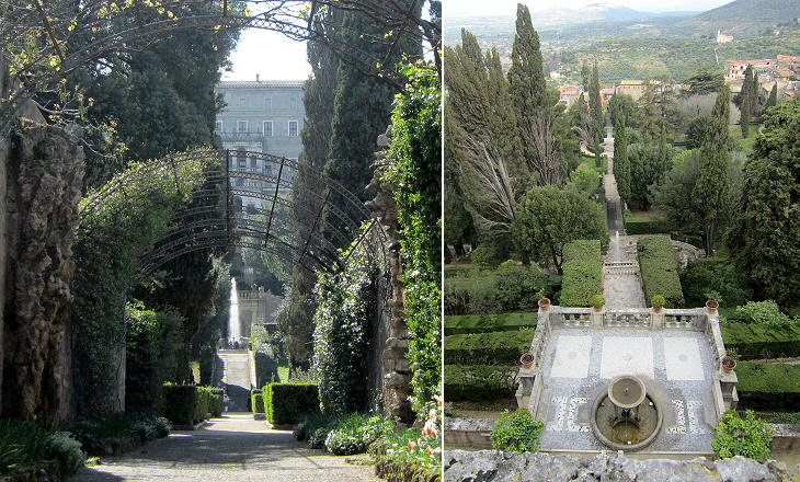 Tivoli - Villa d'Este - the Gardens