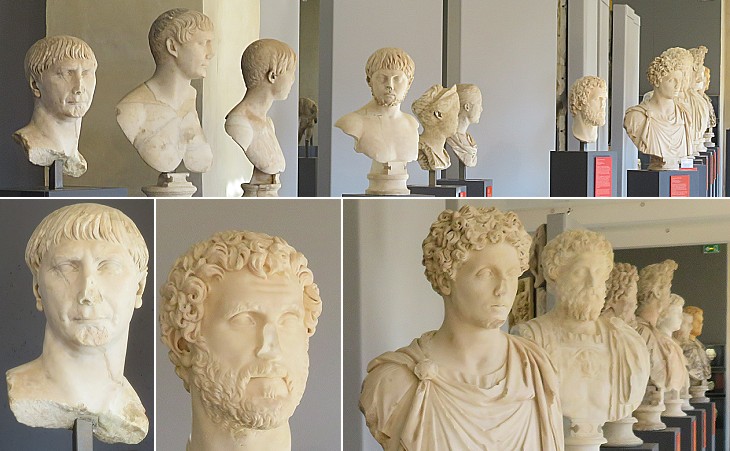 Musée Saint-Raymond portraits of the Augustan family from the Roman villa of Chiragan