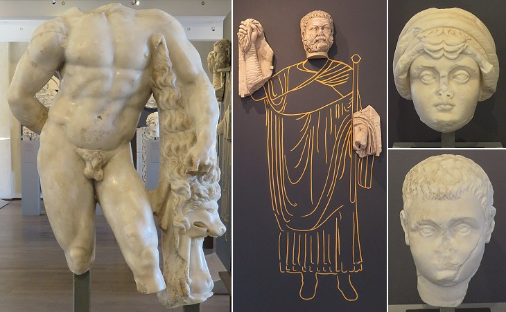 Musée Saint-Raymond Hercules Maximian and his family from the Roman villa of Chiragan